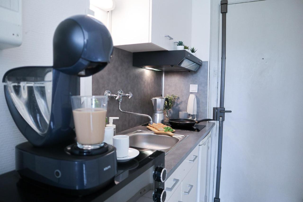Studio Le Cafe Gourmand - Proche Gare - Coin Tranquille 牟罗兹 外观 照片